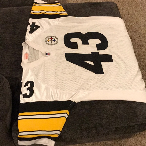 White Troy Polamalu Steelers Jersey - Picture 2 of 6